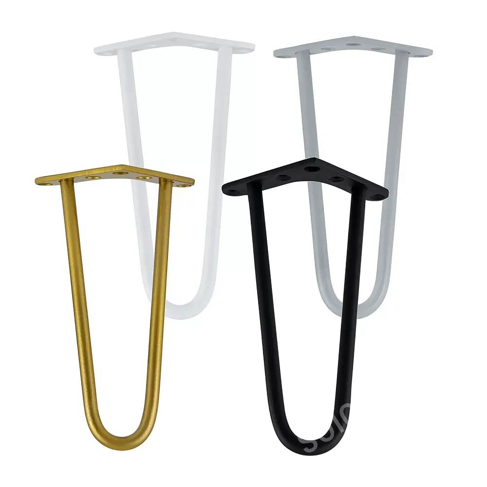 Lawie U-förmige Haarnadeln Aus Metall – 7,6 Cm, In Gold, Silber & Roségold, 40 Stück