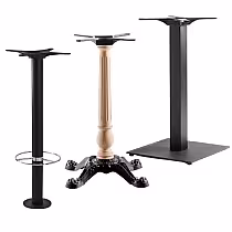Pieds de table centraux