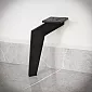 Metal furniture legs Boomerang 17x14cm from flat iron (4 pcs)