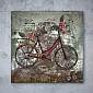 3D Metallwandbild 