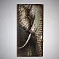 3D metallkonst Elephant, höjd 150 cm, bredd 75 cm
