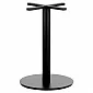 Стальное основание стола, нижняя пластина D49,5 см, высота: 72,5 см, 13,8 кг