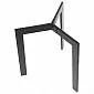 Estructura de mesa plegable para grandes superficies, diámetro 70 cm, altura 72,5 cm