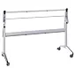 Vertikalt vippbar bordramme laget av stål med foldemekanisme, høyde 72 cm, lengde 135 cm, bredde 52 cm