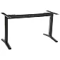 Platumā regulējams metāla galda rāmis no tērauda, augstums 72.5 cm, platums 135 - 175 cm