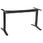 Width-adjustable metal table frame made of steel, height 72.5 cm, width 135 - 175 cm