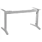 Cadre de table en métal réglable en largeur en acier, hauteur 72,5 cm, largeur 119-159 cm