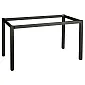 Estructura de taula amb potes quadrades, mida 116x76 cm, alçada 72.5 cm, diversos colors d'estructura