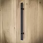 Tirador de puerta extralargo y elegante de acero, altura 60 cm o 100 cm, peso 1,34 o 2,10 kg, juego de 2 unidades