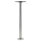 Cosa tábla lárnach miotail déanta as cruach, suite ar an urlár, airde 106 cm, trastomhas bonn 17.5 cm