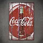 decorative-wall-plaque-with-text-quotcoca-colaquot-and-with-bottle-looks-like-old-wood-from-steel-dimensions-20x30-cm