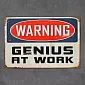 dekorative-wandplack-genius-at-work-30x20-cm