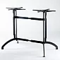 Bordunderstell i metall, høyde 72 cm, for bordplater opptil 160x90 cm, tilgjengelig i forskjellige farger, vekt 26 kg