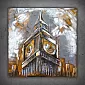 Tableau 3D en métal, tableau, déco murale 