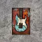 3D metal wall decor, electric guitar, height 60 cm, with 40 cm