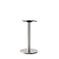 Augstas klases matēta vai pulēta nerūsējošā tērauda centrālā galda kāja (HORECA), 60 cm, 72 cm, 106 cm augstums, piemērota galda virsmām līdz 80 cm