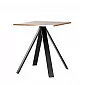 Metalen tafelonderstel 64x64x72cm, voor eettafels met grote tafelbladen tot Ø140cm