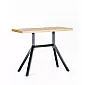Base tavolo in metallo 43x85x60cm per piani fino a 160x80 cm