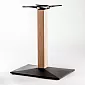 Podstavec konferenčného stolíka liatina-drevo, výška 72 cm / 60 cm / 106 cm, hmotnosť 25,5 kg, pre stolové dosky do 120x80 cm