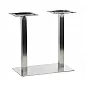 Base per tavolo in acciaio inossidabile 40x70x72,5cm, superficie opaca
