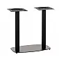 Base de mesa metálica-colunas duplas, altura 73 cm, base de mesa 70x40 cm