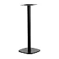 Base central de taula alta de metall per a taula de cafè, alçada 110 cm, mida de la placa inferior 45x45 cm, pes 13 kg