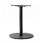 Metal table leg for large table surfaces up to 120 cm