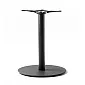 Pata de mesa de metal para superficies de mesa grandes de hasta 120 cm, altura disponible 60, 72 o 106 cm