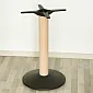 Base per tavolino basso metallo-legno, per piani con diametro fino a 80 cm, altezze 60 cm, 72 cm, 106 cm