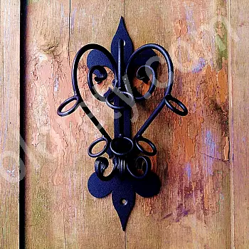 Suporte decorativo de metal para 3 bandeiras, 35 cm