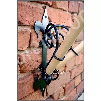 Dekoratif çift bayraklık, 35 cm