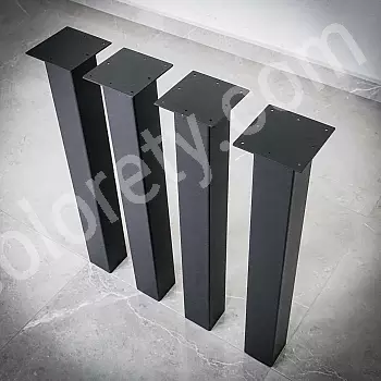 Metal table legs Classic, made of steel, height 71cm, set of 4 pcs.