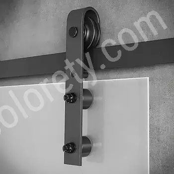 Sliding Single Leaf Glass Door System, Wall Mounted Sliding Door Lock