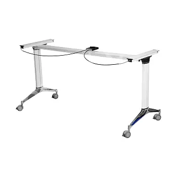 Baza stola izrađena od aluminija s funkcijom sklapanja stola, duljina 146 cm, širina 59 cm, visina 72,5 cm za praktično odlaganje