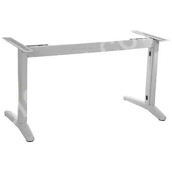 Çelikten yapılmış genişliği ayarlanabilir metal masa çerçevesi, yükseklik 72,5 cm, genişlik 119-159 cm