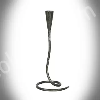 Bougeoir forgé digne d'un château médiéval hauteur : 270 mm, largeur : 120 mm, THOR 27