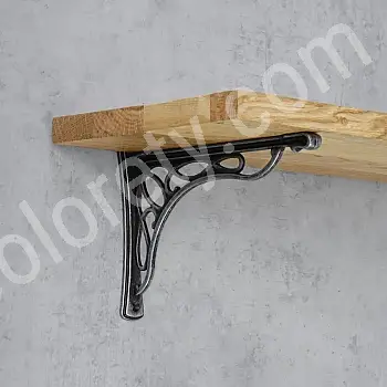 Dekorative Stol Regalhalter Twists, 19x23cm Set vun zwee Stéck.