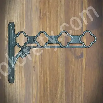 Döküm elbise askısı 23,5 cm 2 parçalı set.