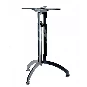 Base per tavolo in metallo in acciaio con base a treppiede (3 gambe), altezza 60, 72 o 106 cm e colori