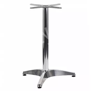 Tischfuß aus Aluminium - 52,5 x 52,5 cm, Höhe 71,5 cm, Gewicht 5,5 kg