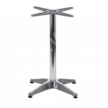 Aluminum table base - 58x58 cm height 70.5-72 cm weight 6.1 kg