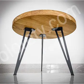 Cosa troscáin cruach cruth bioráin nua-aimseartha le haghaidh tábla dinnéir nó caife, airde 17cm / 40cm / 71cm, sraith 4 ríomhaire