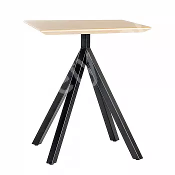 Metal table base made for large surfaces, height 72 cm, designed for table surfaces up to 100 cm in diameter