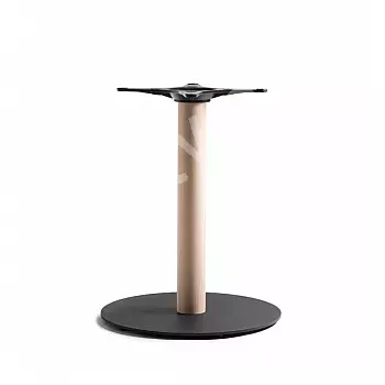 Metallist ja puidust kombineeritud laud kuni Ø1100 mm suuruste lauaplaatide jaoks