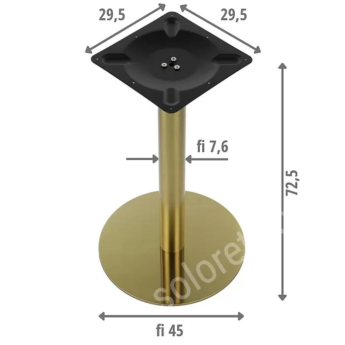 Pata de Mesa de 45,72