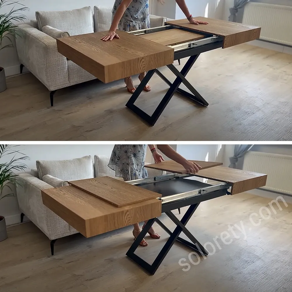 Adjustable Dinning Tables Extending Dining Tables | Modern Extendable