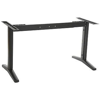 Breitenverstellbares Metalltischgestell aus Stahl, Höhe 72,5 cm, Breite 135 - 175 cm