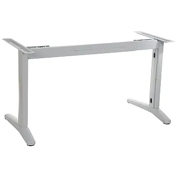 Šířkově nastavitelný kovový rám stolu z oceli, výška 72,5 cm, šířka 119-159 cm