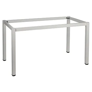 Kovový rám stolu se čtvercovými nohami, rozměr 136x66 cm, výška 72,5 cm, různé barvy rámu