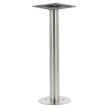 Pata de mesa central fabricada en metal, fijada al suelo, diámetro 25 cm
